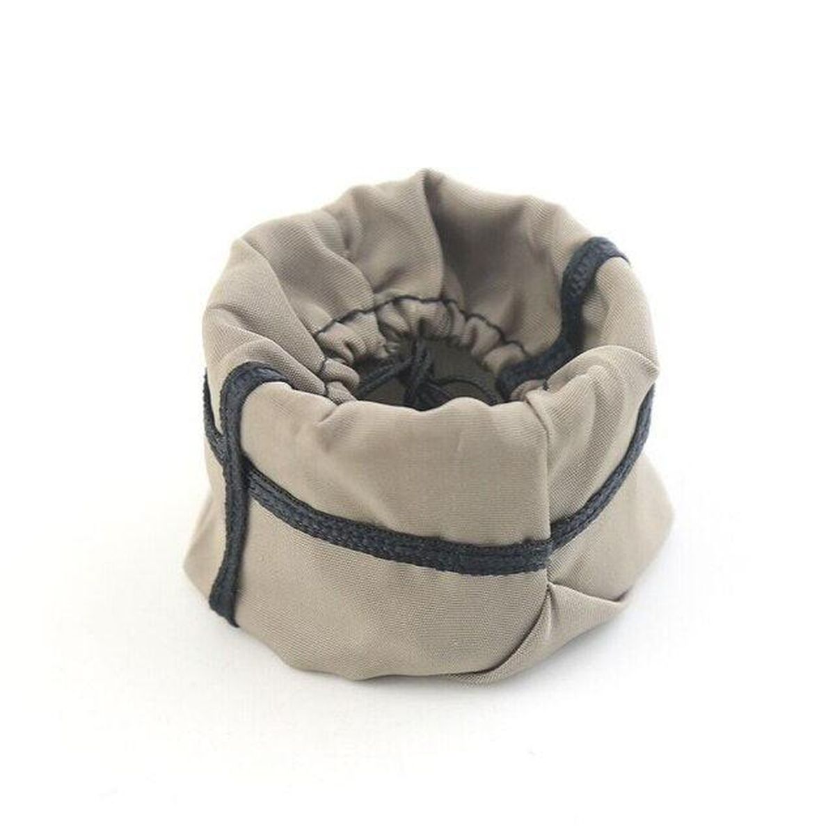 Power Hobby 1/10 Rooftop Luggage Pot Bag – Brown Drawstring Scale Pouch for RC Rock Crawler Roof Racks