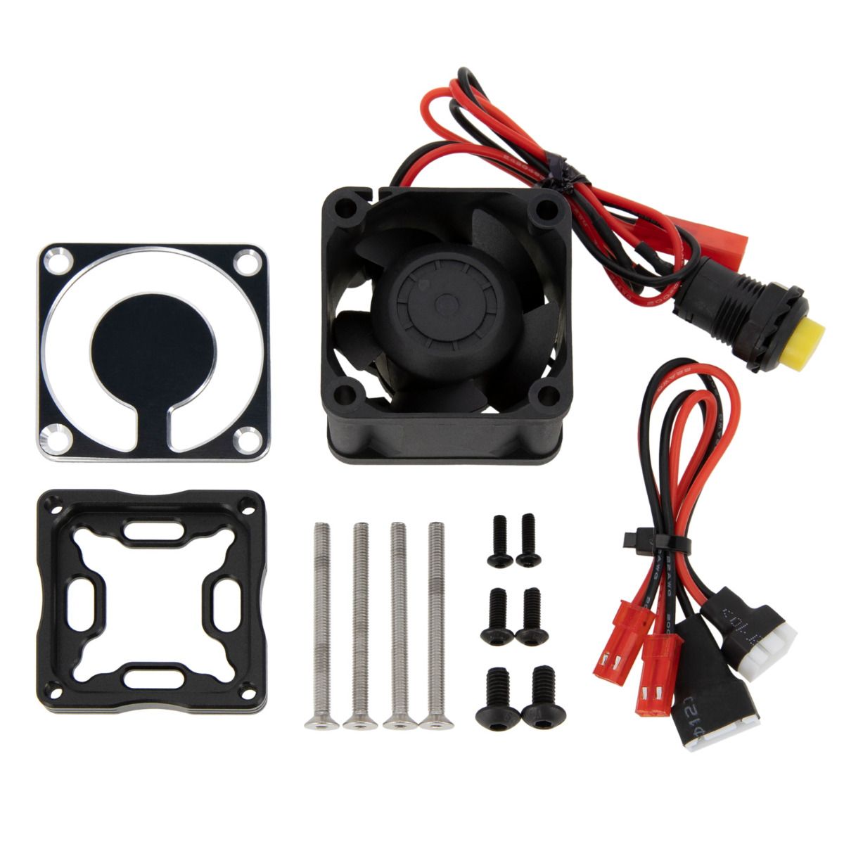 Power Hobby 4028 ESC Cooling Fan Black for Hobbywing MAX6 MAX8