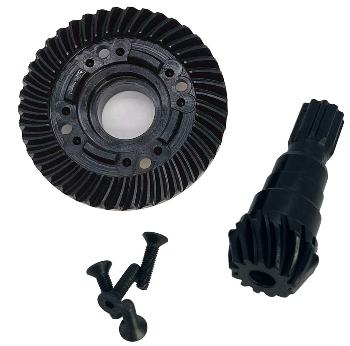 Power Hobby 42T / 13T Steel Helical Diff Ring/Pinion Gear Front X-Maxx