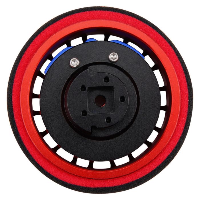 Power Hobby Metal Steering Transmitter Wheel RED Traxxas TQI