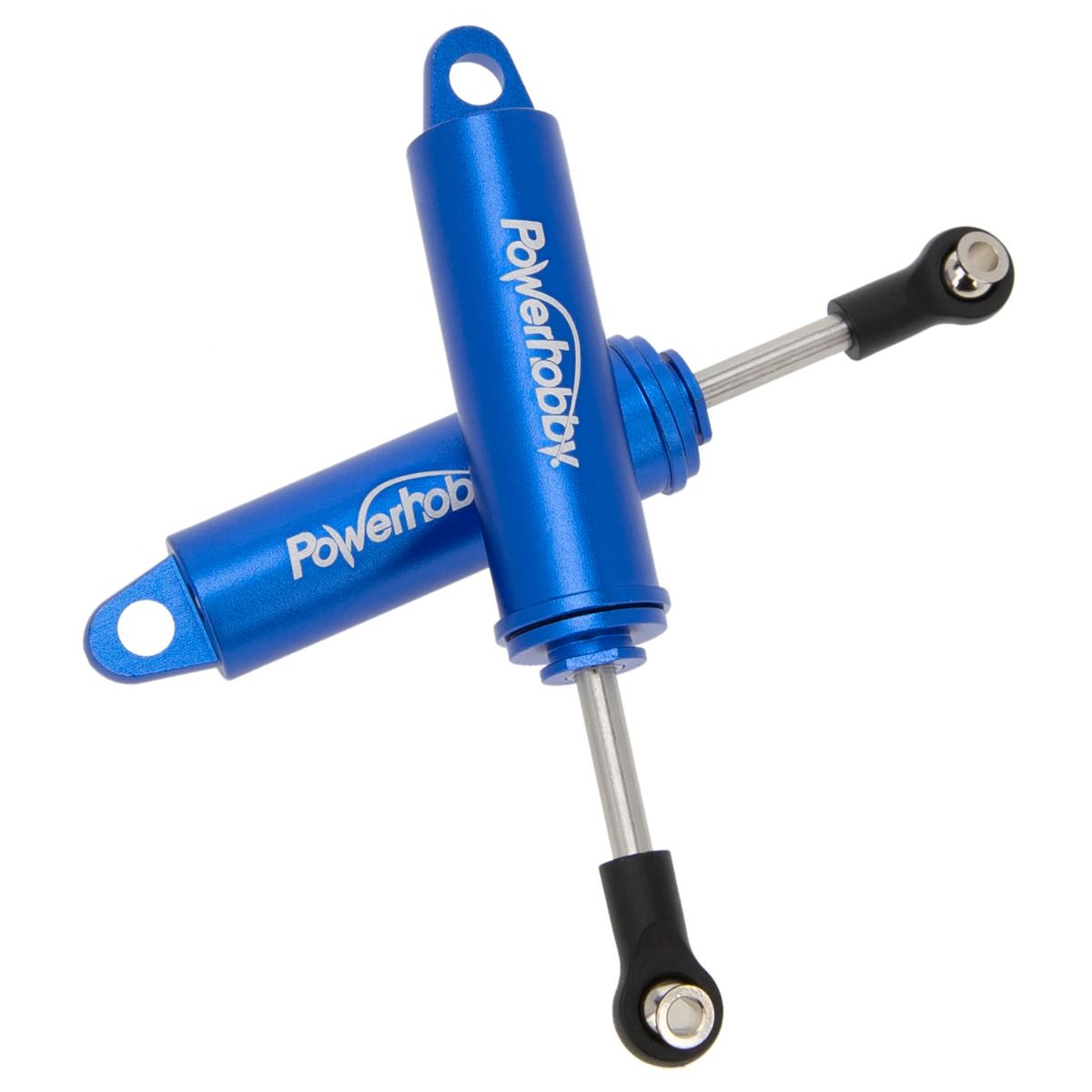 Power Hobby 80mm Promatics Two Stage Internal Spring Shocks Blue