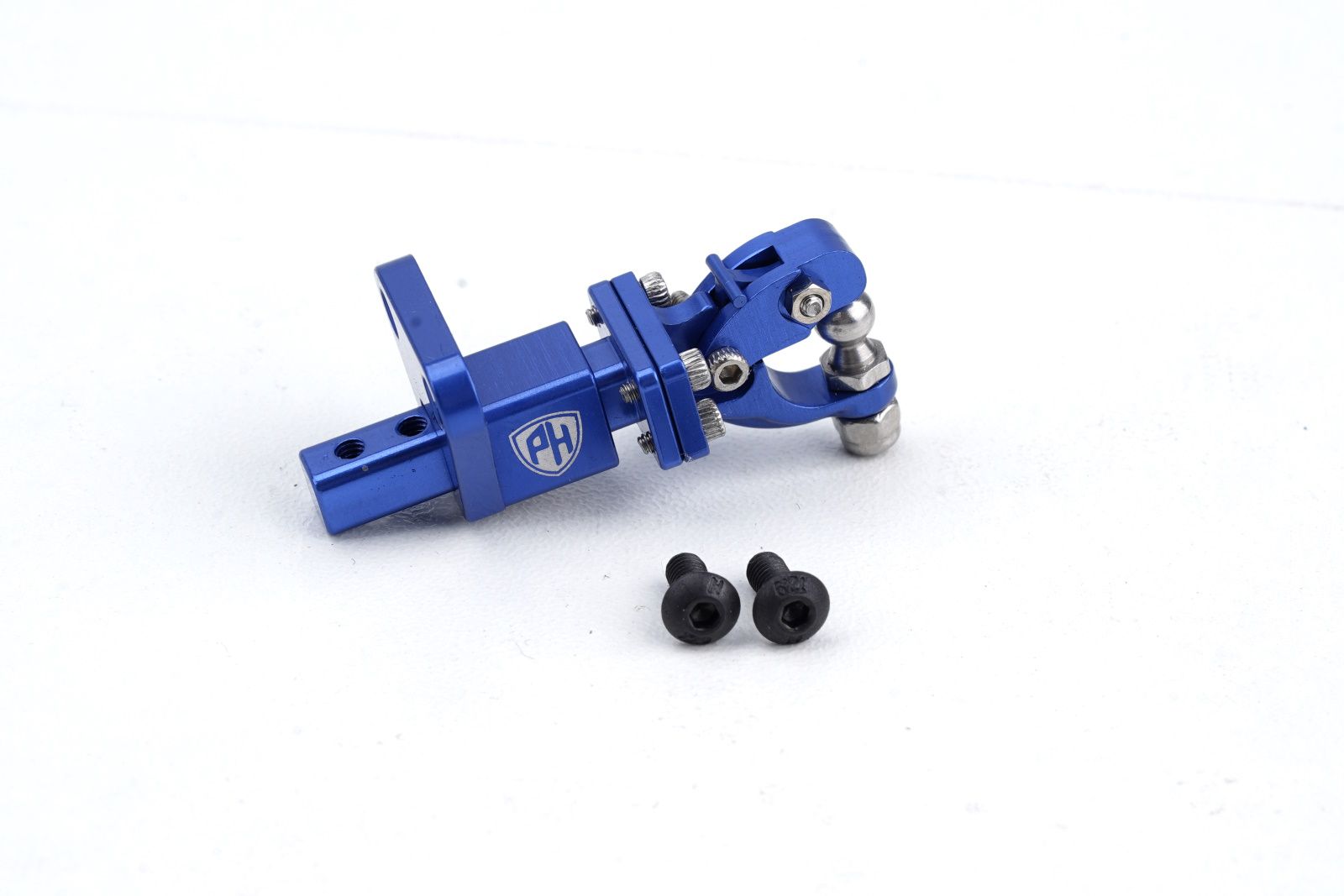 Power Hobby Aluminum Tow Hook Trailer Hitch, Blue, for TRX-4M 5766BLUE