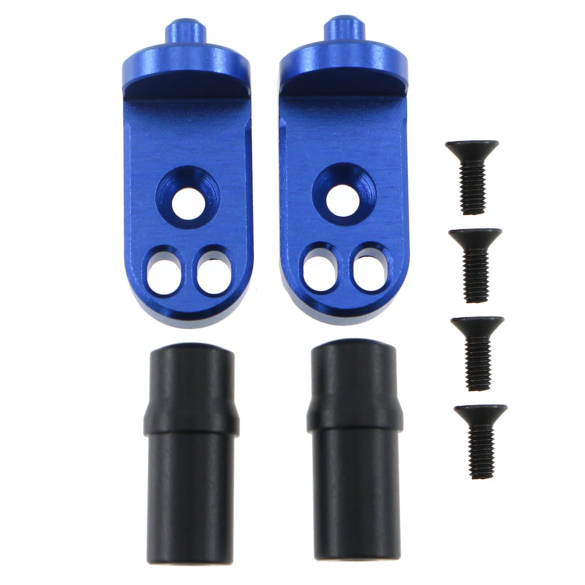 Power Hobby 7075 Aluminum Foot Pegs Set Blue Losi Promoto MX 5868BLUE