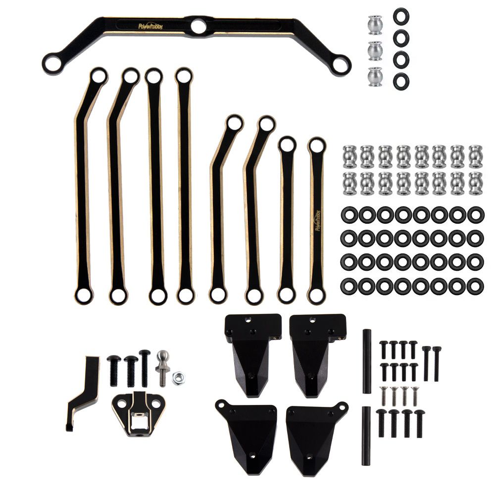 Power Hobby Brass Long Arm High Clearance Lift Kit for Traxxas TRX-4M 5880