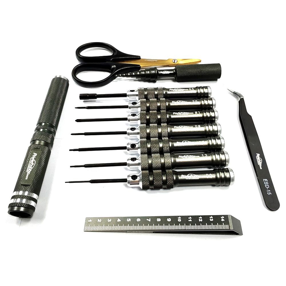 Power Hobby Pro Series Complete Tool Kit for Kyosho Mini-Z w/Bag 6028