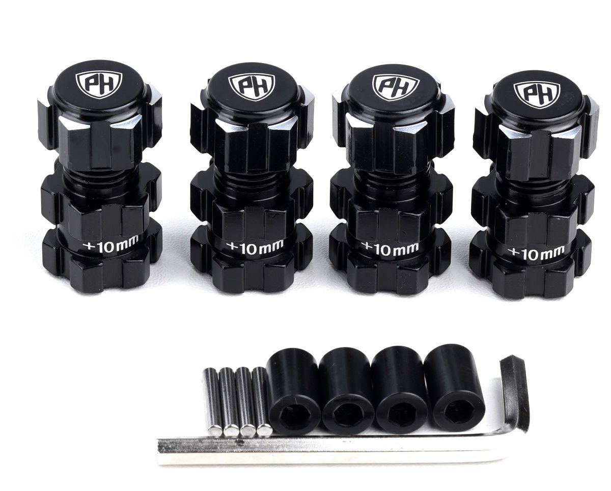 Power Hobby Aluminum 17mm Hex Hubs 10mm Offset FOR Traxxas Maxx 6059