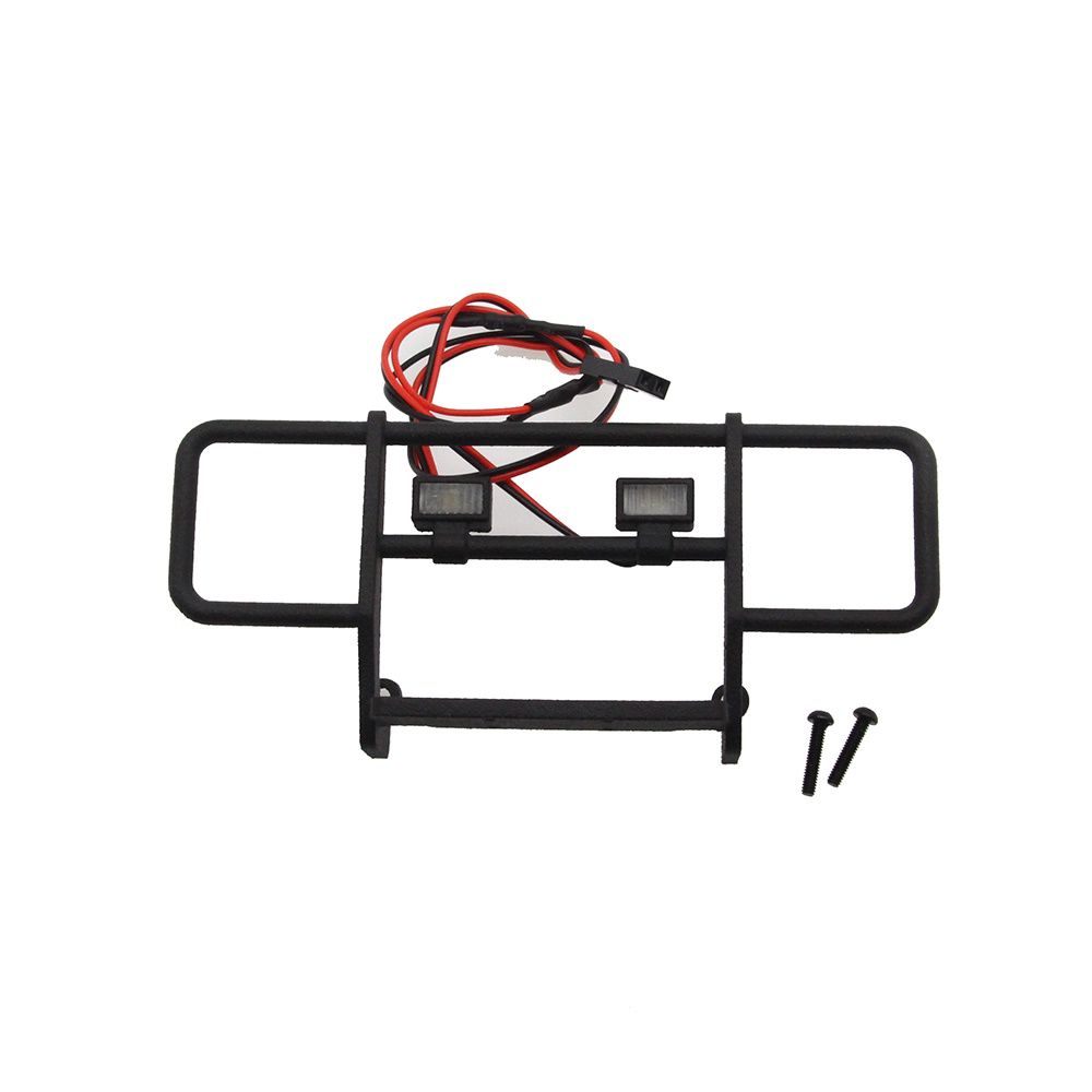 Power Hobby Nylon Front Bumper with Lights for TRX-4M Chevrolet K10 6177