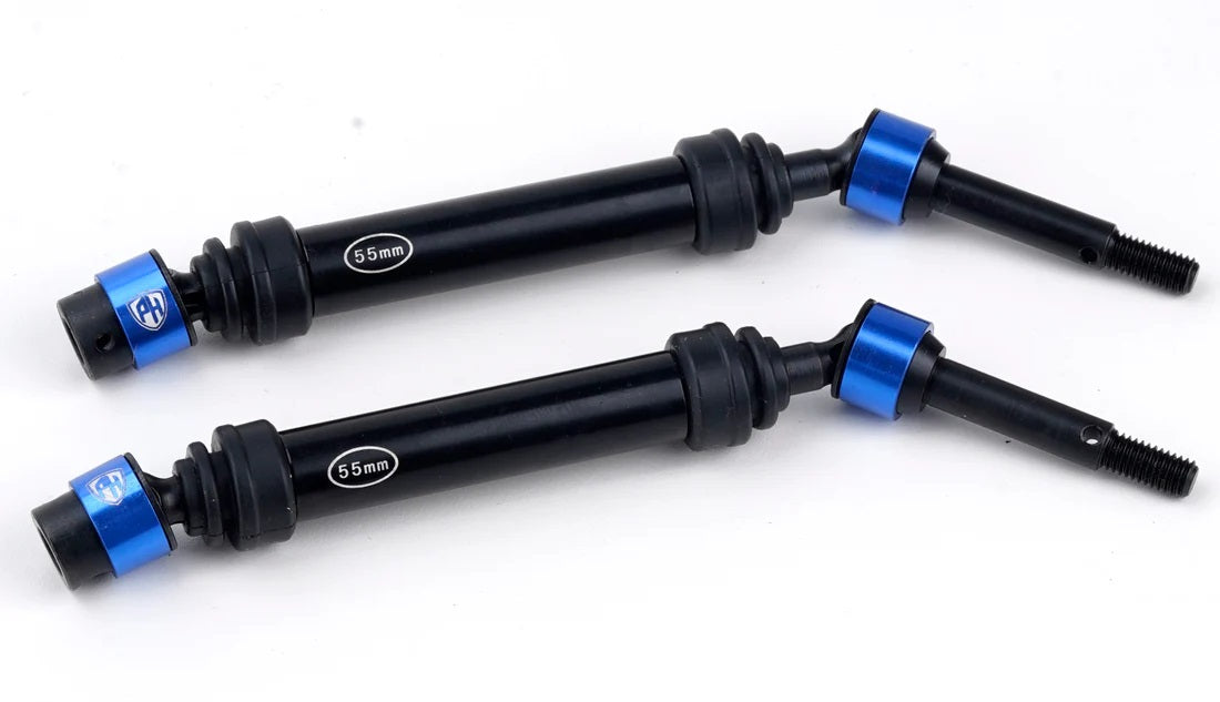 Power Hobby HD Front CVD Splined Axles Driveshafts, 1/10 Losi Rock Rey 6406