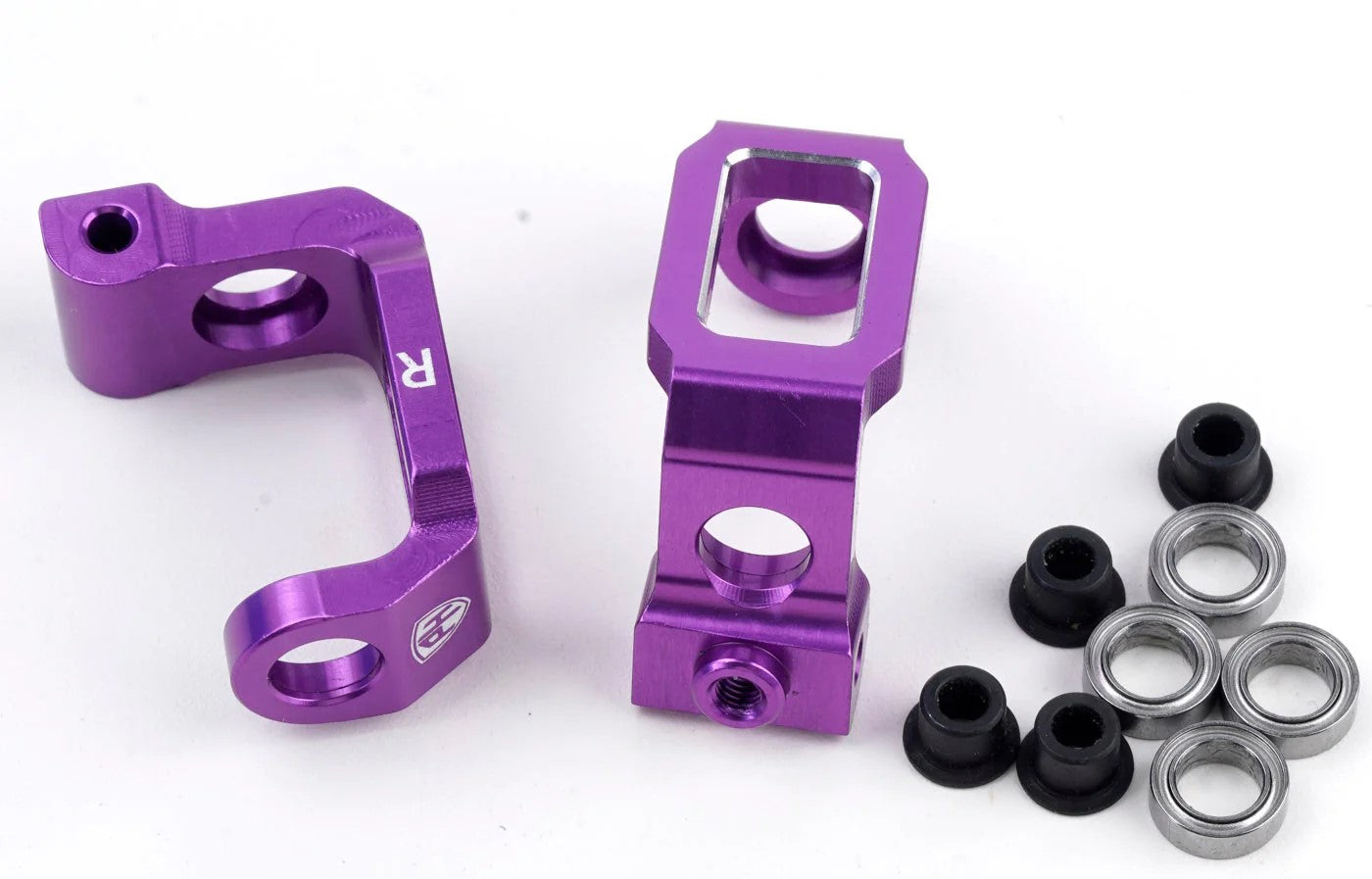 Power Hobby Aluminum C-Hub Purple, HPI RS4 Sport3 6414PURPLE