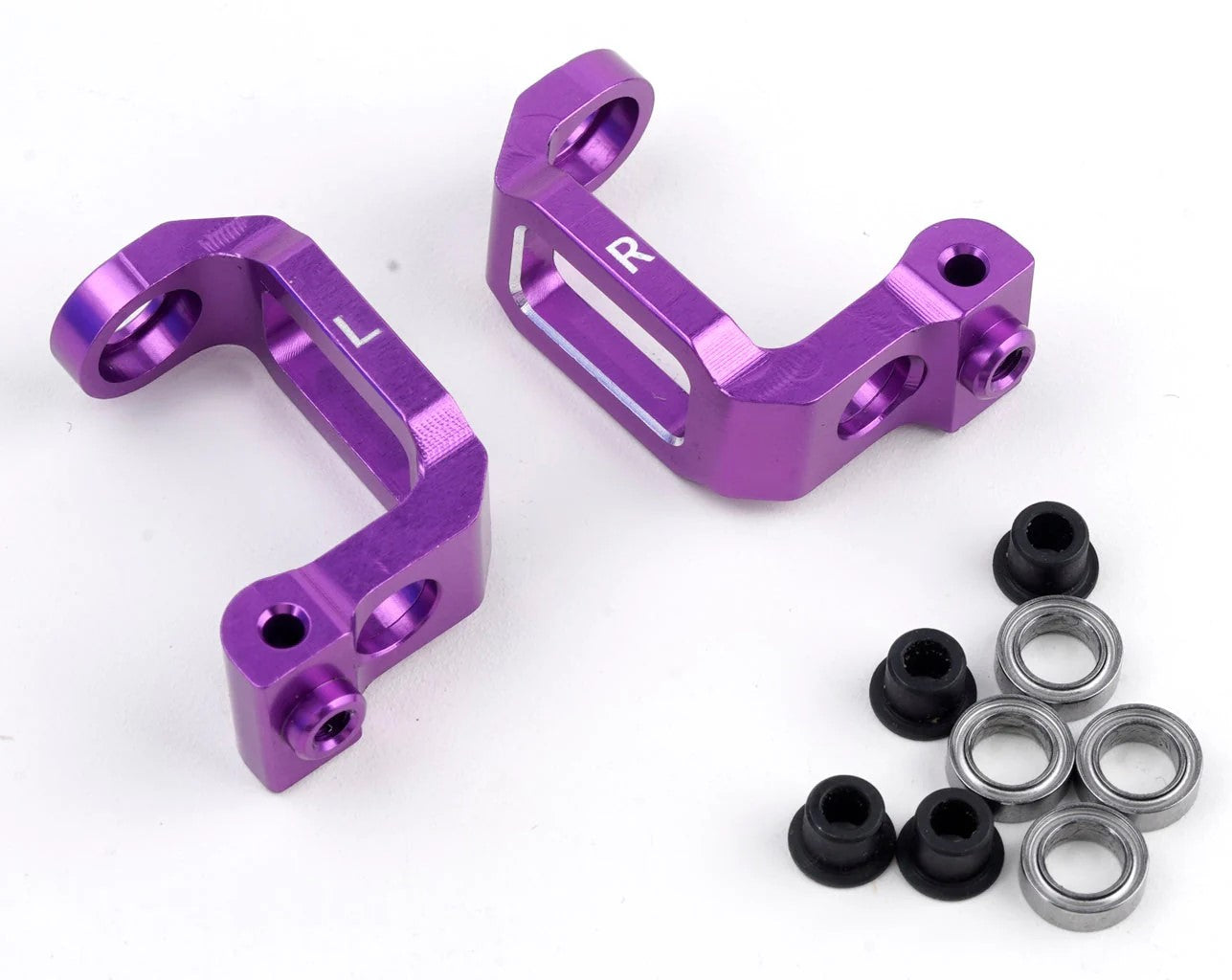 Power Hobby Aluminum C-Hub Purple, HPI RS4 Sport3 6414PURPLE