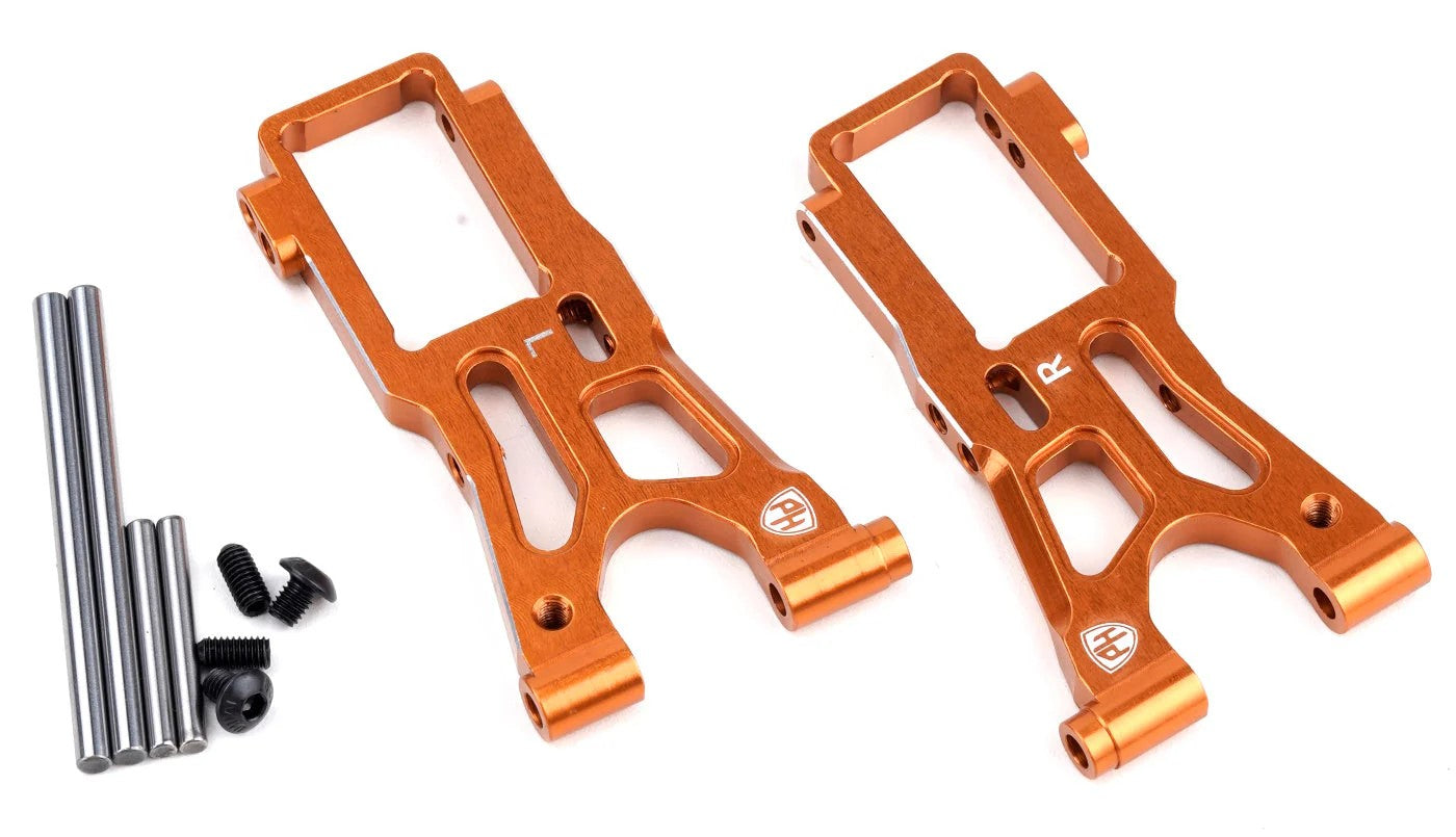 Power Hobby Aluminum Front Lower Arms range, HPI RS4 Sport3 6418ORANGE