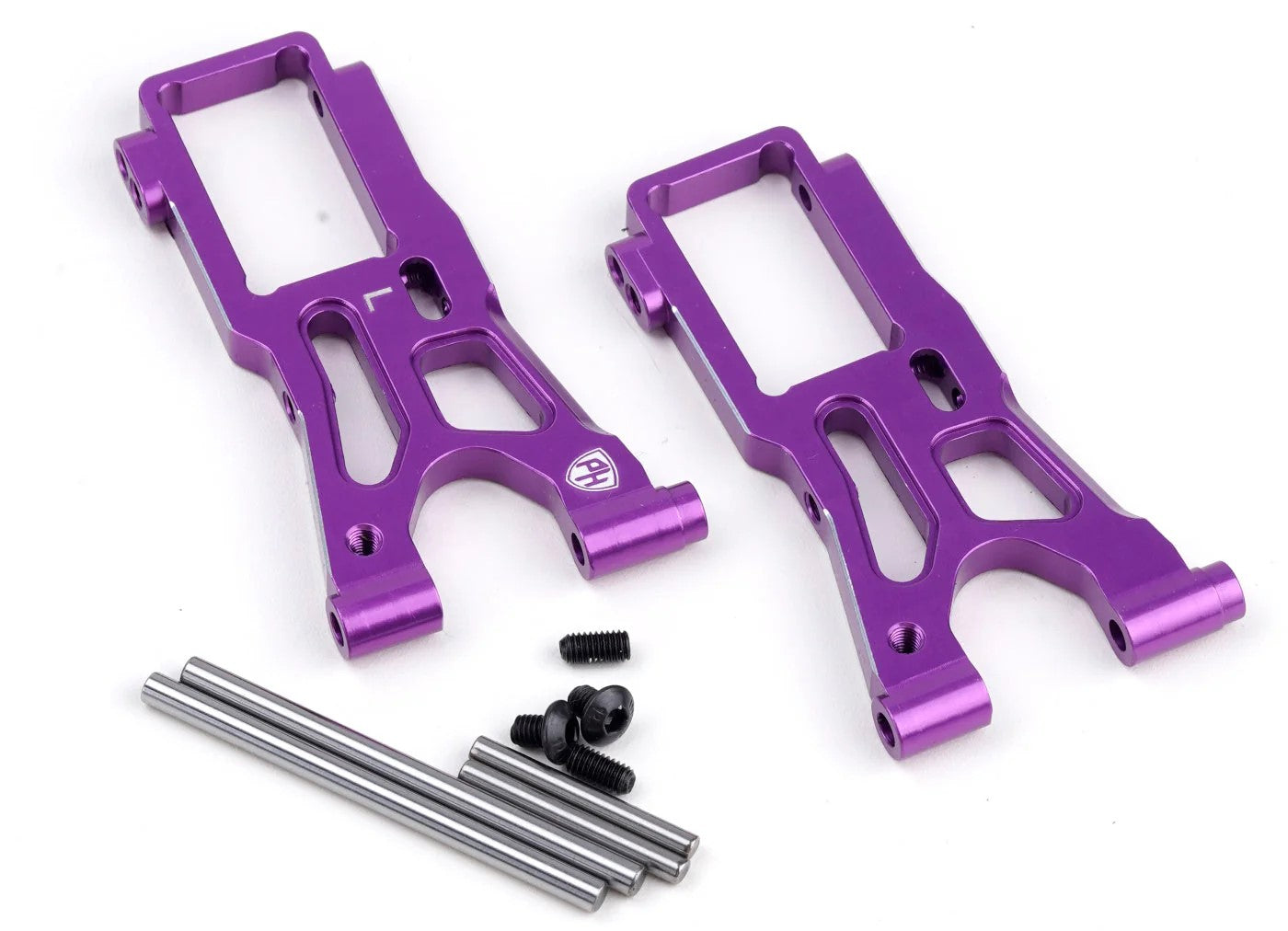 Power Hobby Aluminum Front Lower Arms Purple, HPI RS4 Sport3 6418PURPLE