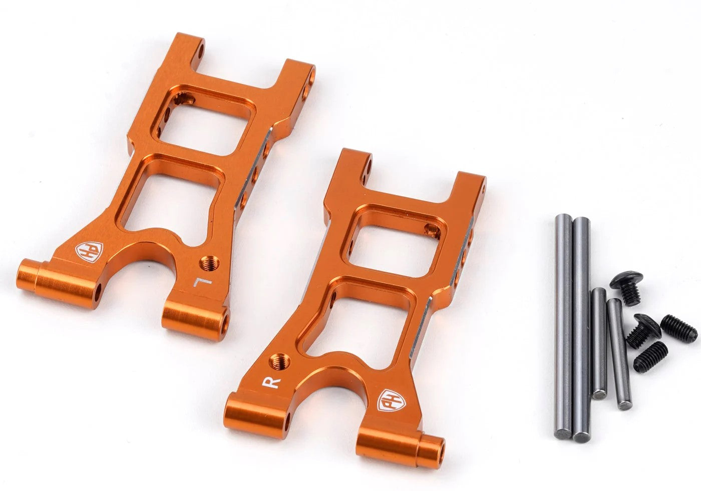 Power Hobby Aluminum Rear Lower Arms Orange, HPI RS4 Sport3 6419ORANGE