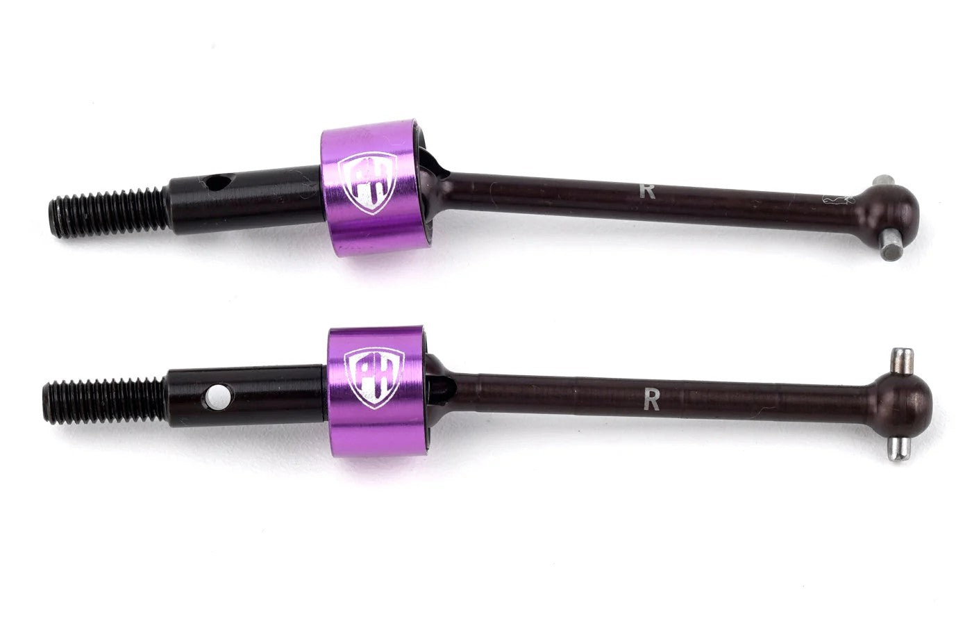 Power Hobby Steel Rear Drive Shafts CVD Purple, HPI RS4 Sport3 6420PURPLE