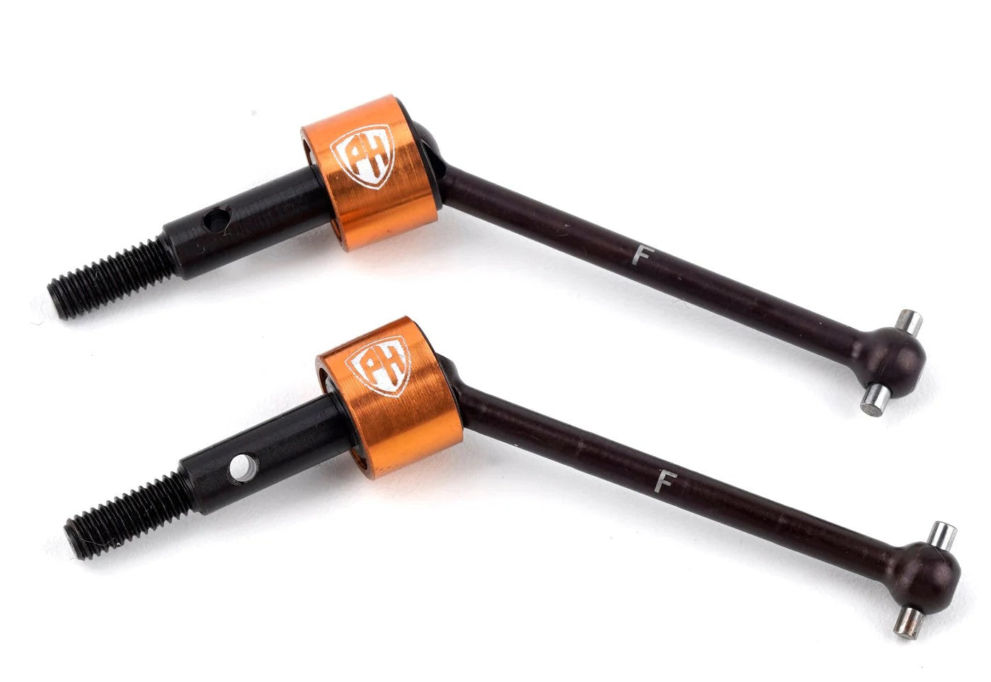 Power Hobby Steel Front Drive Shafts CVD Orange, HPI RS4 Sport3 6421ORANGE