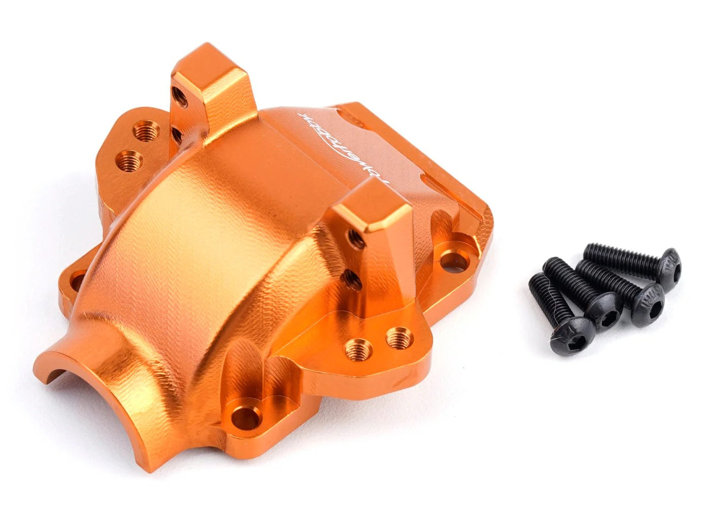 Power Hobby Aluminum Front or Rear Gearbox Housing Cover Orange, HPI RS4 6423ORANGE