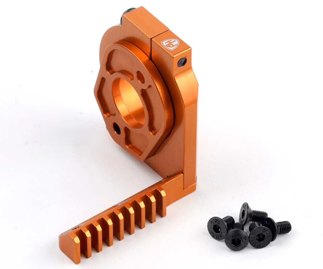 Power Hobby Aluminum Motor Heat Sink Mount Orang, HPI RS4 Sport3 6431ORANGE