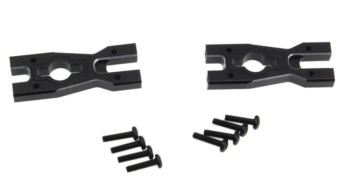 Power Hobby Aluminum Body Mount Cross Bar, Black, for Losi Mini LMT 6503BLACK