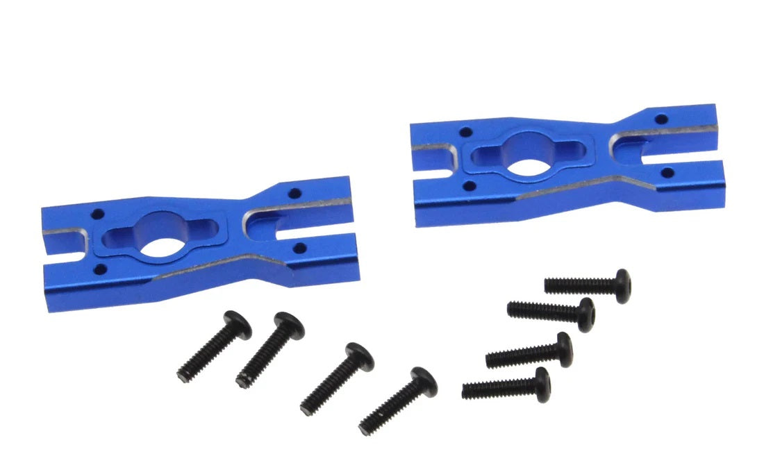 Power Hobby Aluminum Body Mount Cross Bar, Blue, for Losi Mini LMT 6503BLUE