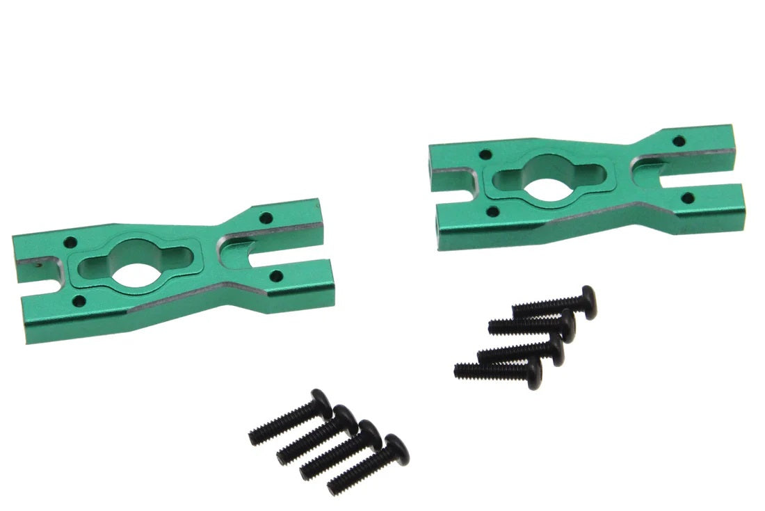 Power Hobby Aluminum Body Mount Cross Bar, Green, for Losi Mini LMT 6503GREEN