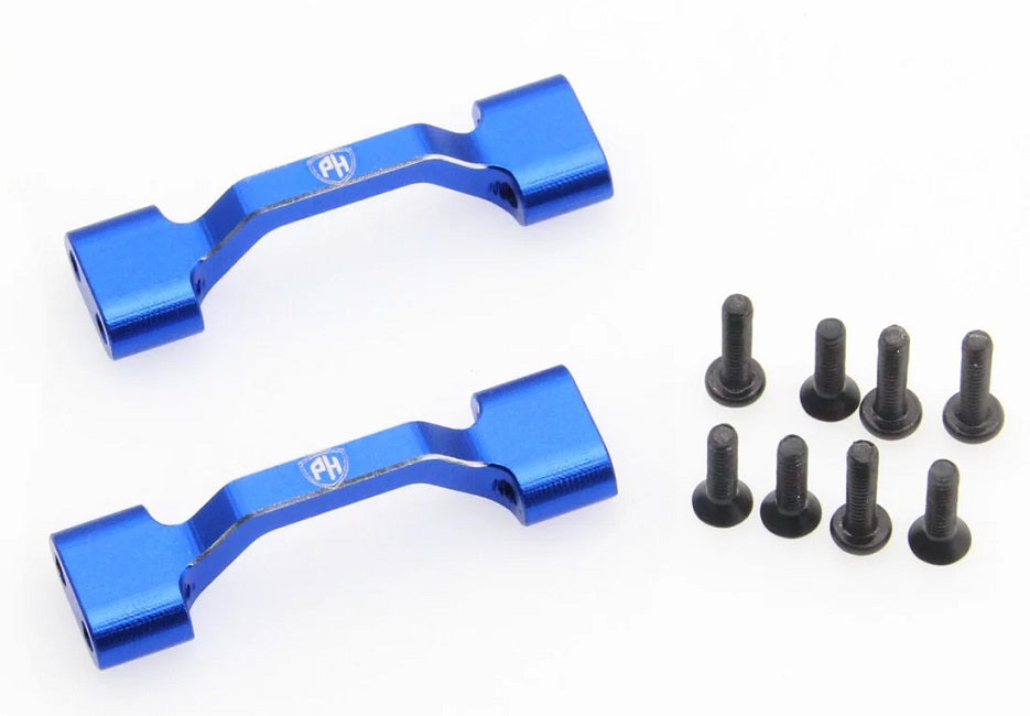 Power Hobby Aluminum Hoop Crosbar, Blue, for Losi Mini LMT 6504BLUE