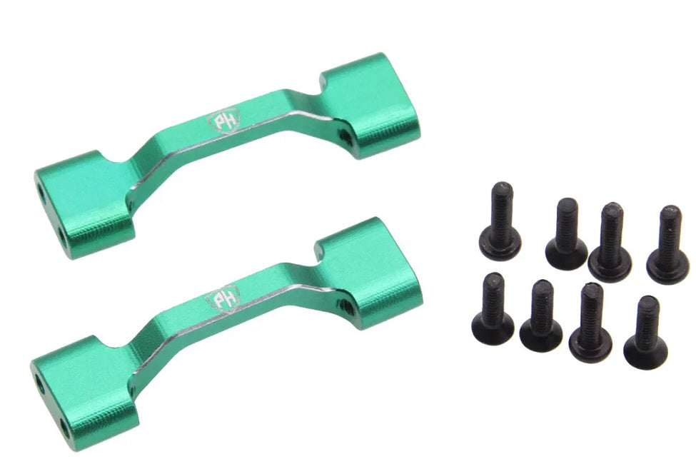 Power Hobby Aluminum Hoop Crossbar, Green, for Losi Mini LMT 6504GREEN