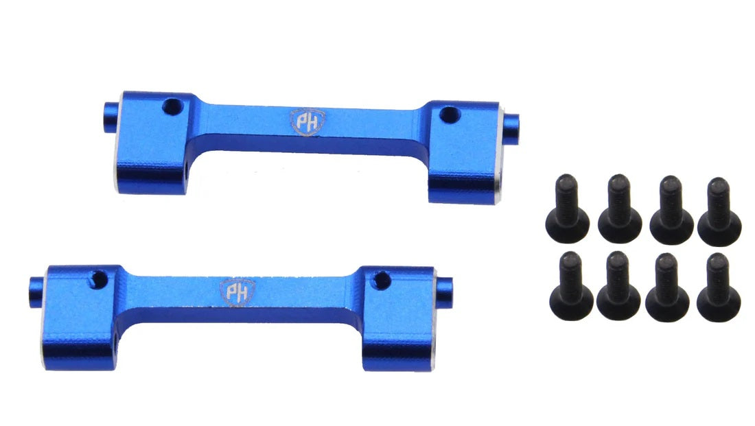 Power Hobby Aluminum Crossbar Top Center, Blue, for Losi Mini LMT 6506BLUE