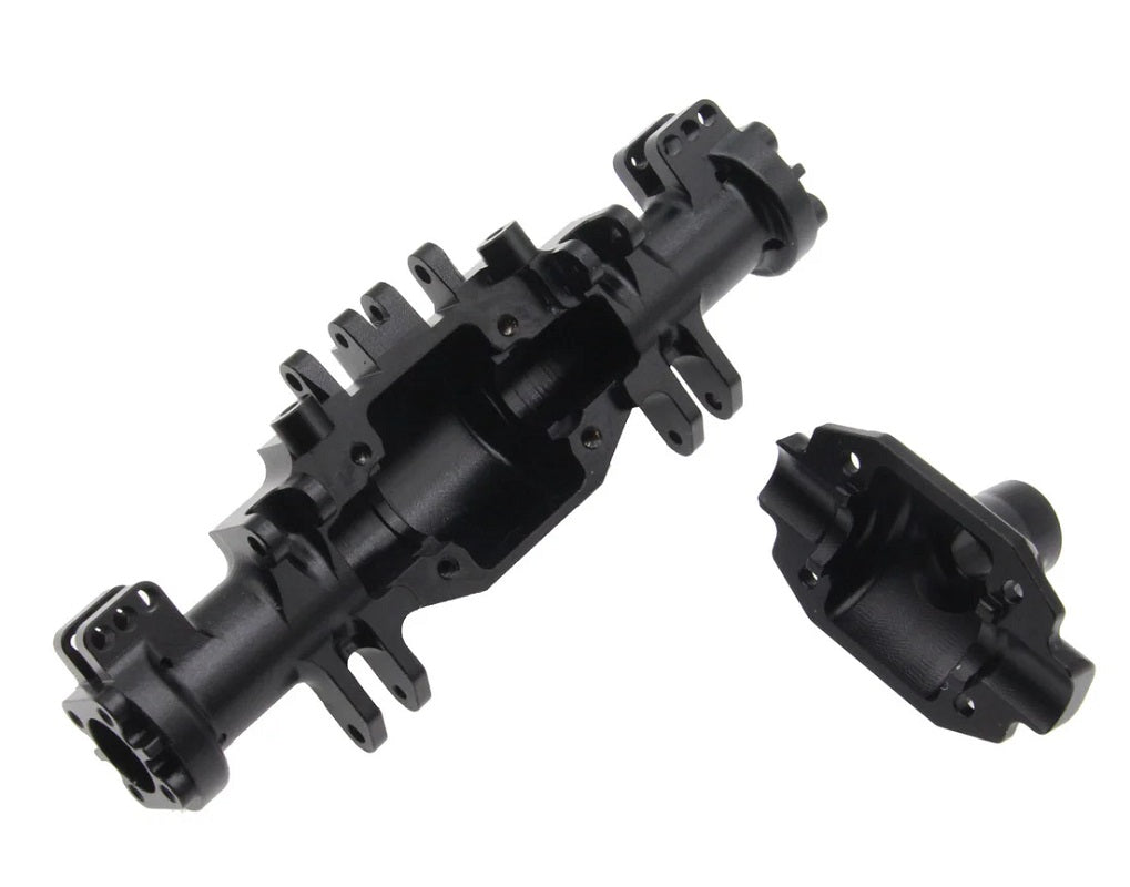 Power Hobby Aluminum Front or Rear Axle Housing Set, Black, for Losi 6507BLACK