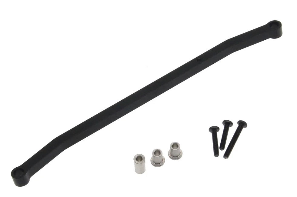 Power Hobby Aluminum Steering Tie Rod, Black, for Losi Mini LMT 6508BLACK