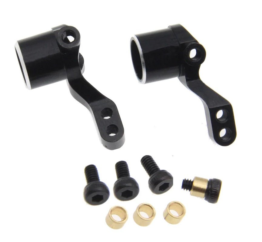 Power Hobby Aluminum Knuckle Arm, Black, for Kyosho Mini-Z MB-010 6521