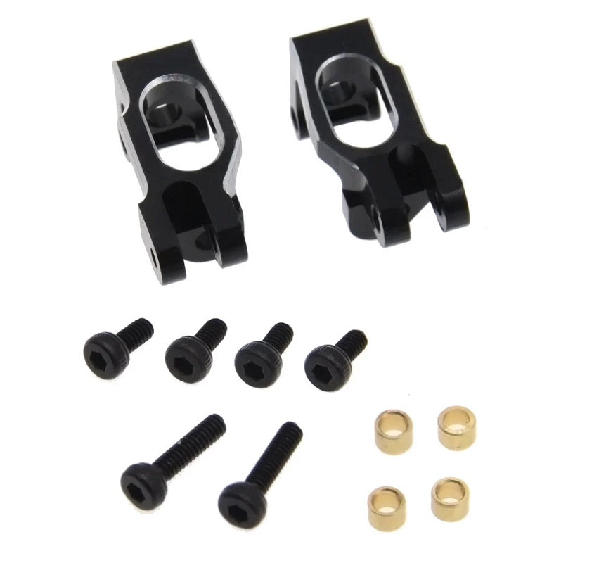 Power Hobby Aluminum Front C-Hub, Black, for Kyosho Mini-Z MB-010 6522