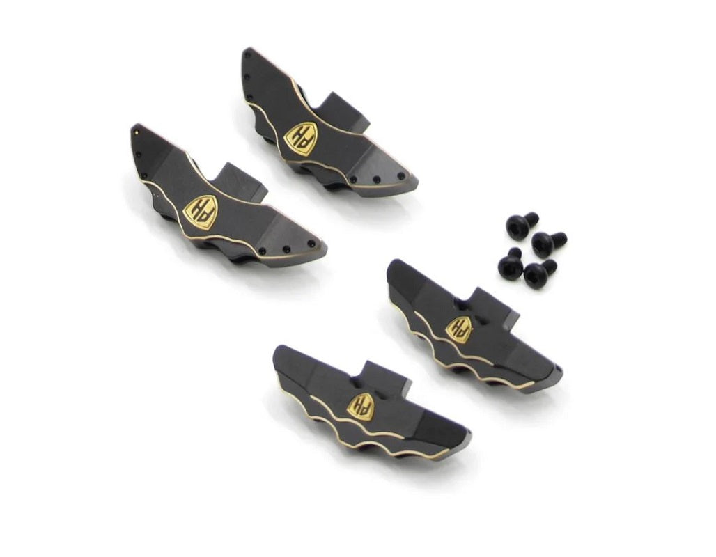 Power Hobby Brass Brake Calipers, Black / Gold, for MST RMX 2.5 6823