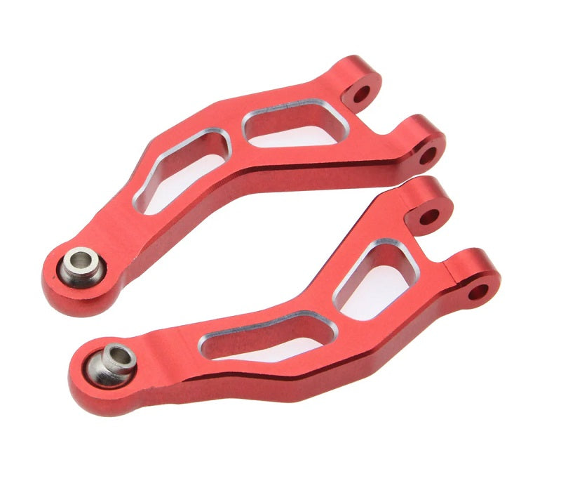 Power Hobby Aluminum Front Upper Arms, Red Arrma Mojave Grom 6846RED
