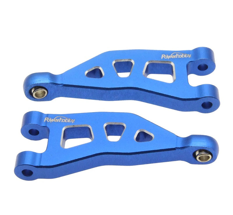Power Hobby Aluminum Rear Upper Arms Blue Arrma Mojave Grom 6847BLUE
