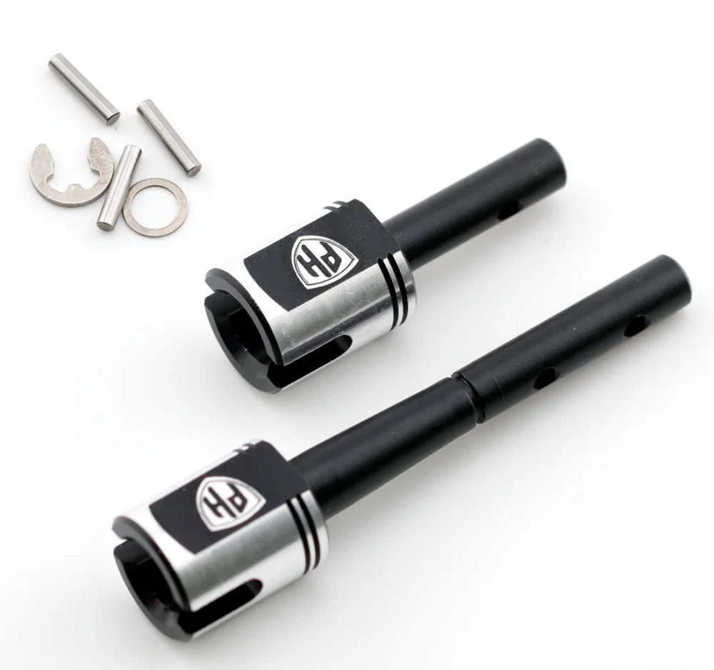 Power Hobby Aluminum Main Drive Shaft Joint Black Kyosho 1/10 Fazer Mk2 7058BLACK