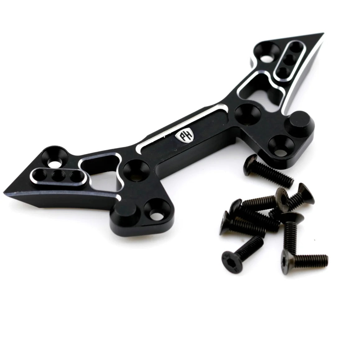 Power Hobby Aluminum Rear Shock Tower, Black, for Kyosho Fazer Mk2 7061BLACK