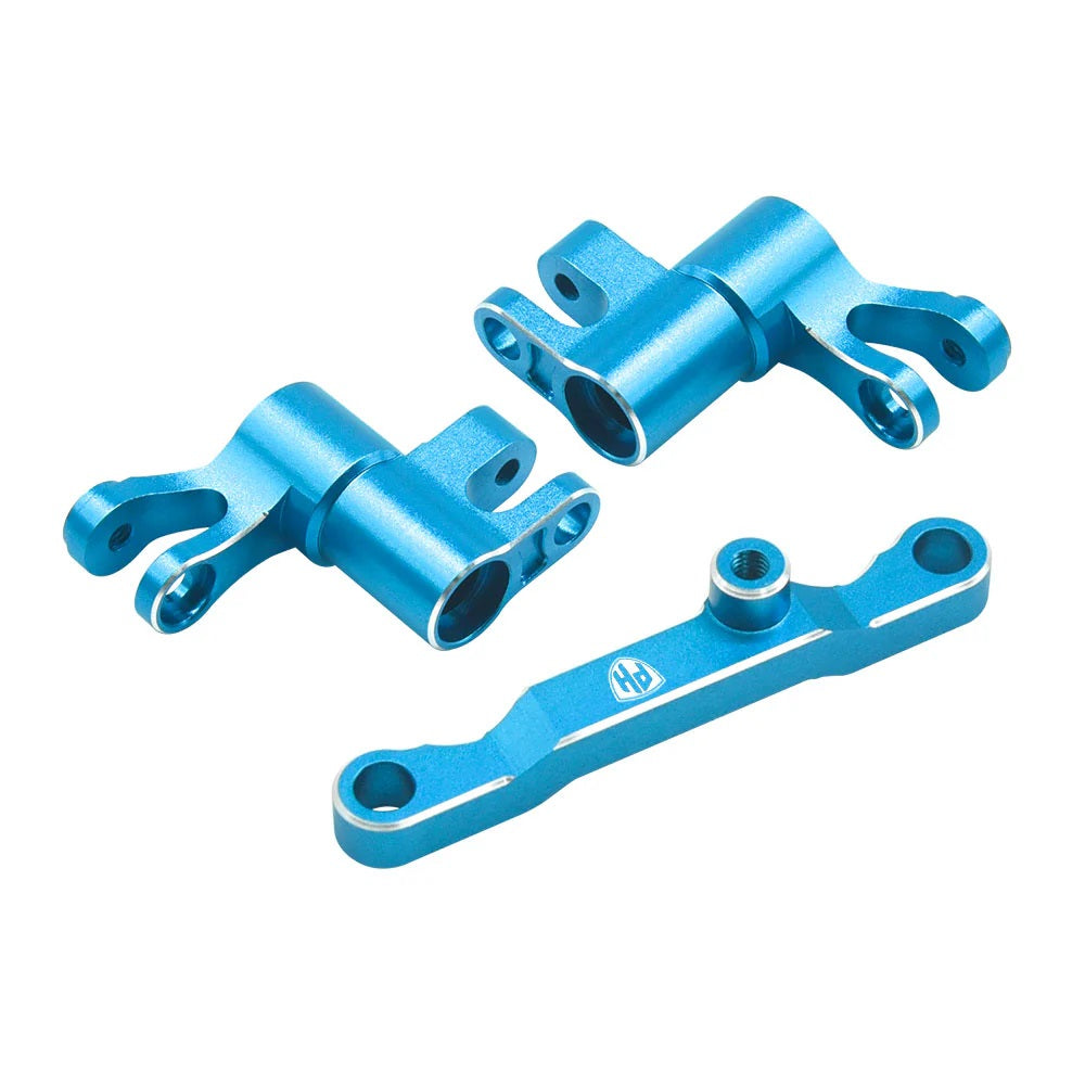 Power Hobby 7075 Aluminum Steering / Bellcrank Blue, for Traxxas 7166BLUE