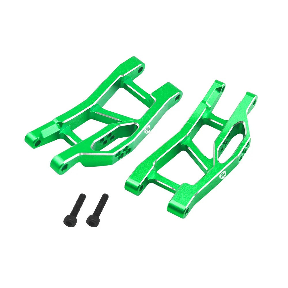 Power Hobby 7075 Aluminum Front Lower Arms Green Traxxas Mini Maxx 7171GREEN