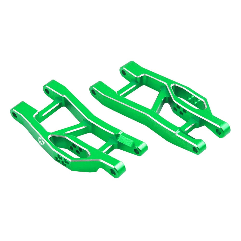 Power Hobby 7075 Aluminum Front Lower Arms Green Traxxas Mini Maxx 7171GREEN