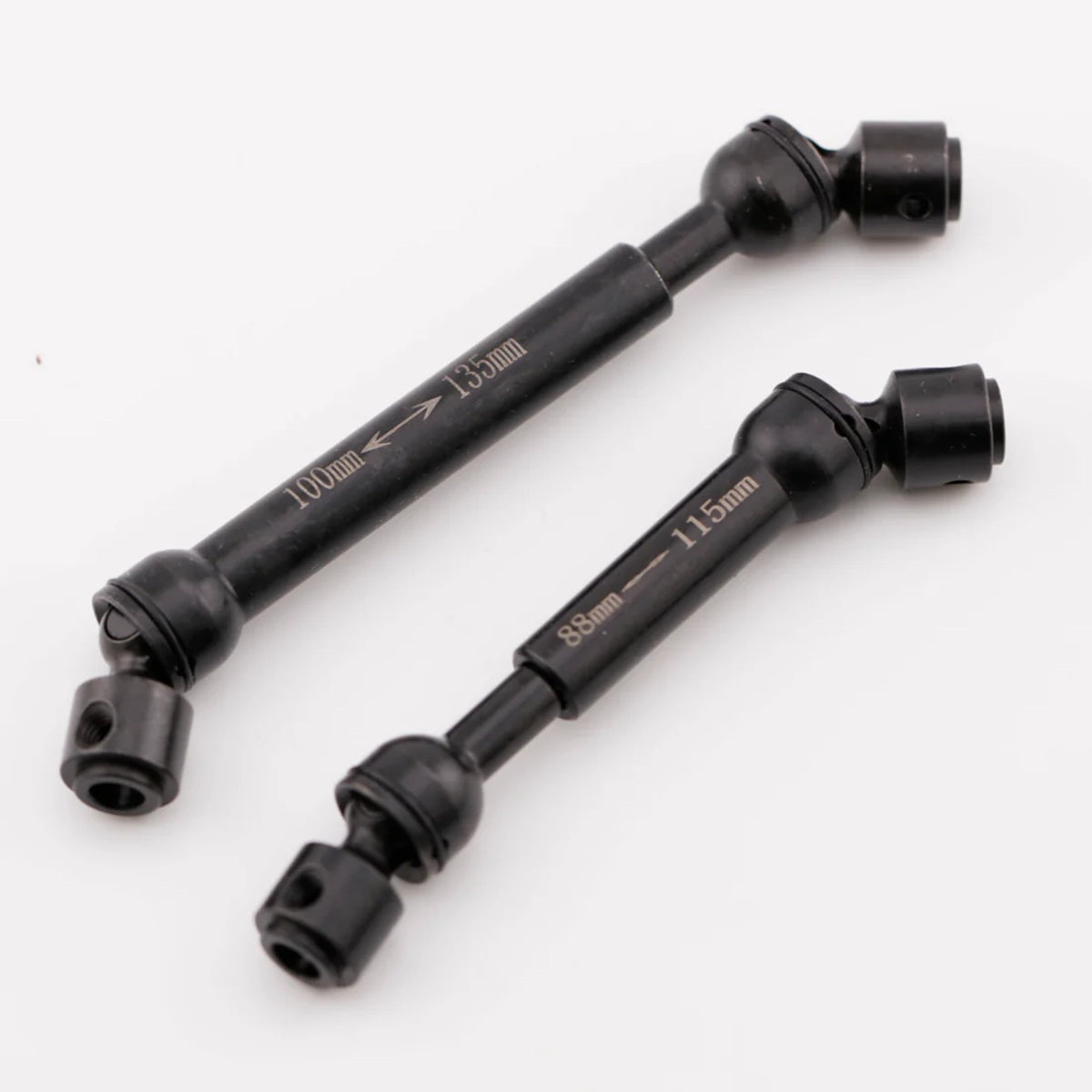 Power Hobby Hardened Steel CVD Drive Shafts for Redcat Ascent Fusion (Pair)