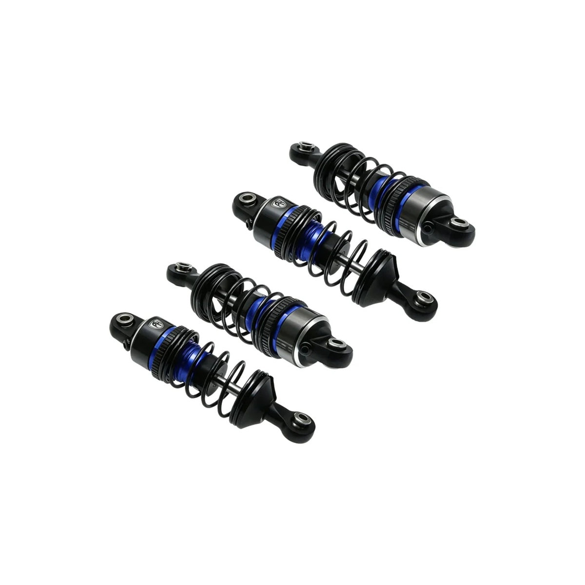 Power Hobby Aluminum Front / Rear Adjustable Shocks Blue RC Upgrade Part