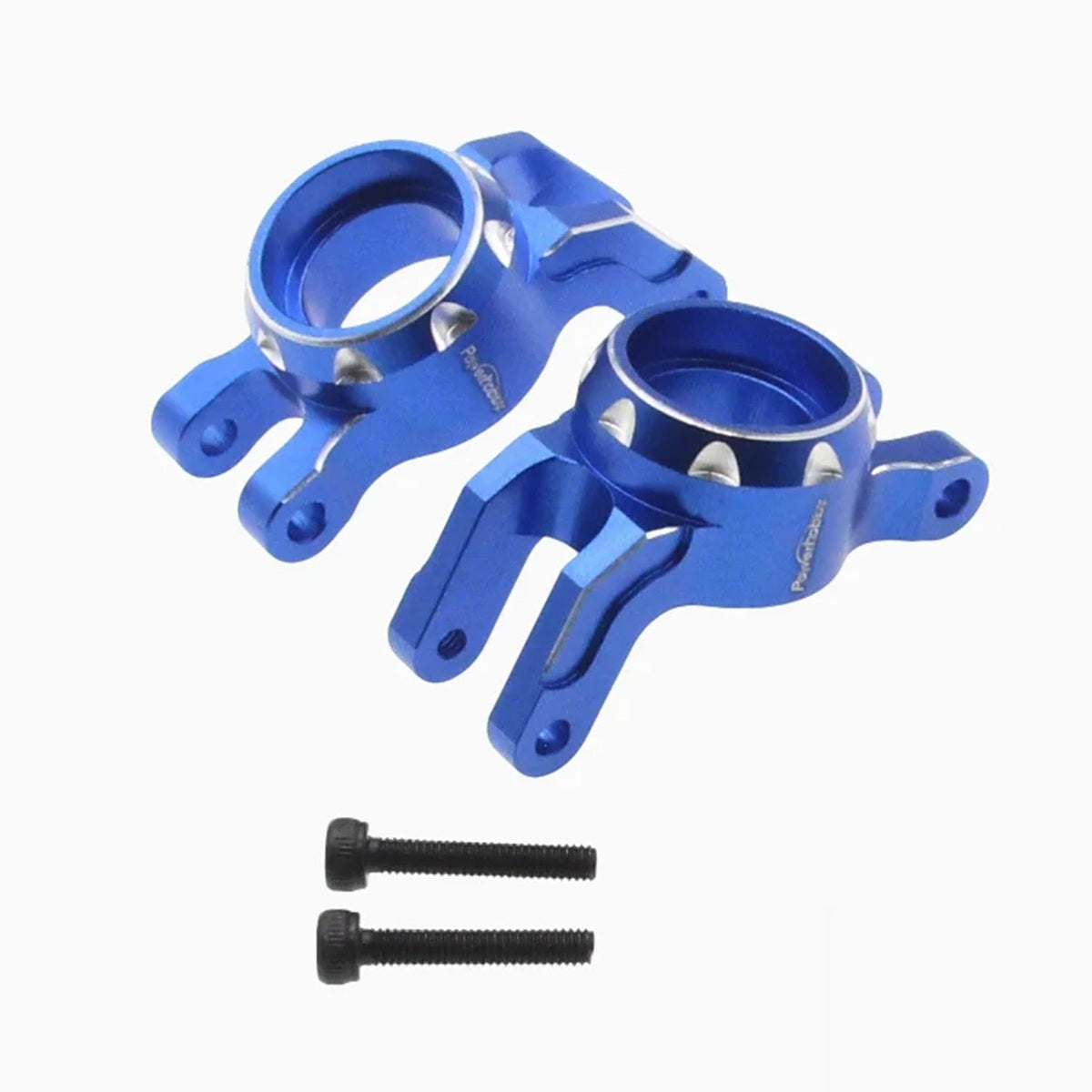 Power Hobby Arrma 1/16 Mini Kraton Aluminum Rear Hubs Blue RC Upgrade Part