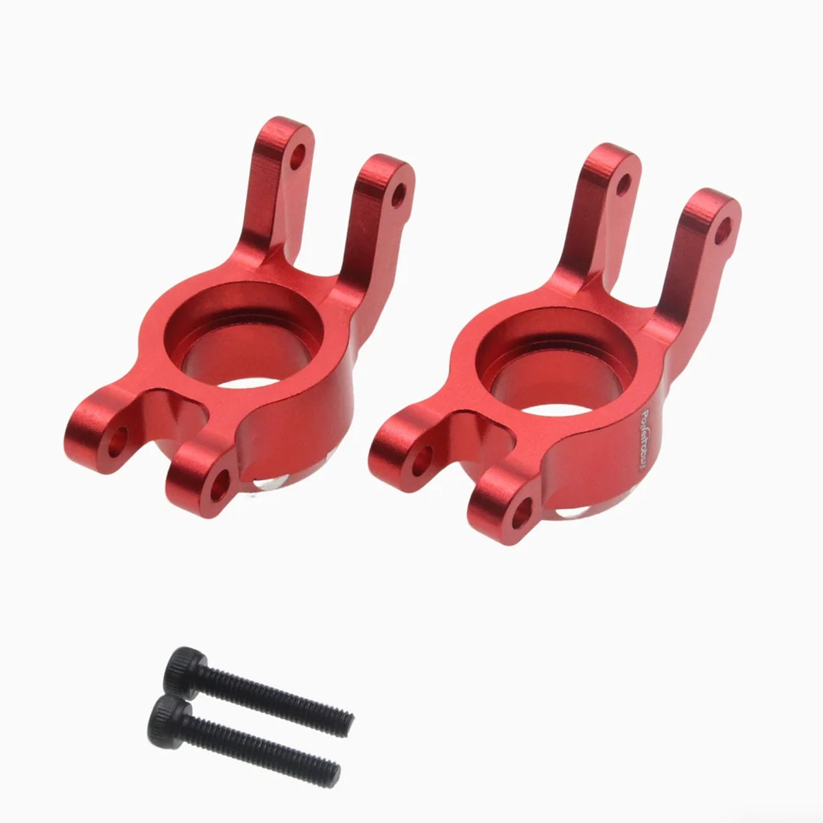 Power Hobby Arrma 1/16 Mini Kraton Aluminum Rear Hubs Red RC Upgrade Part