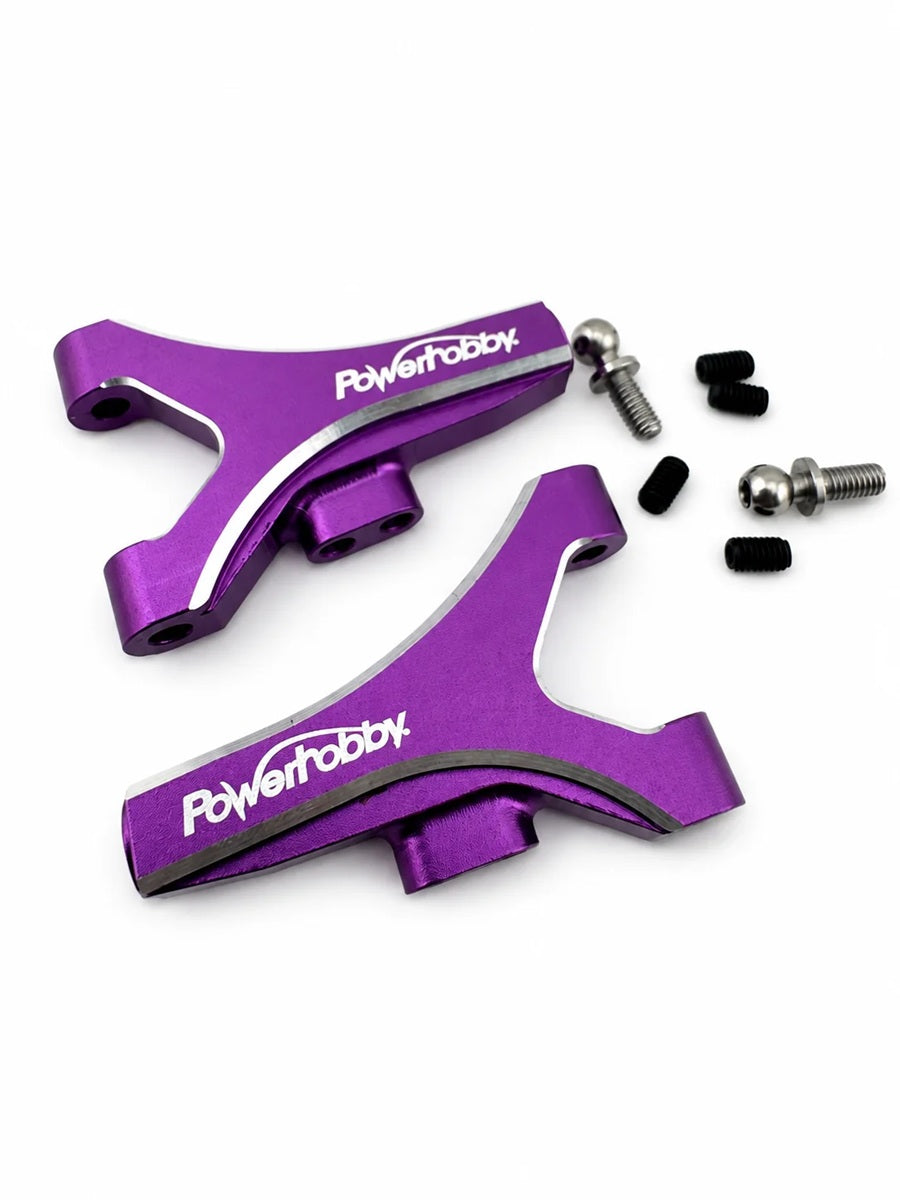 Power Hobby YD-2 Front Lower Short A-Arms Purple