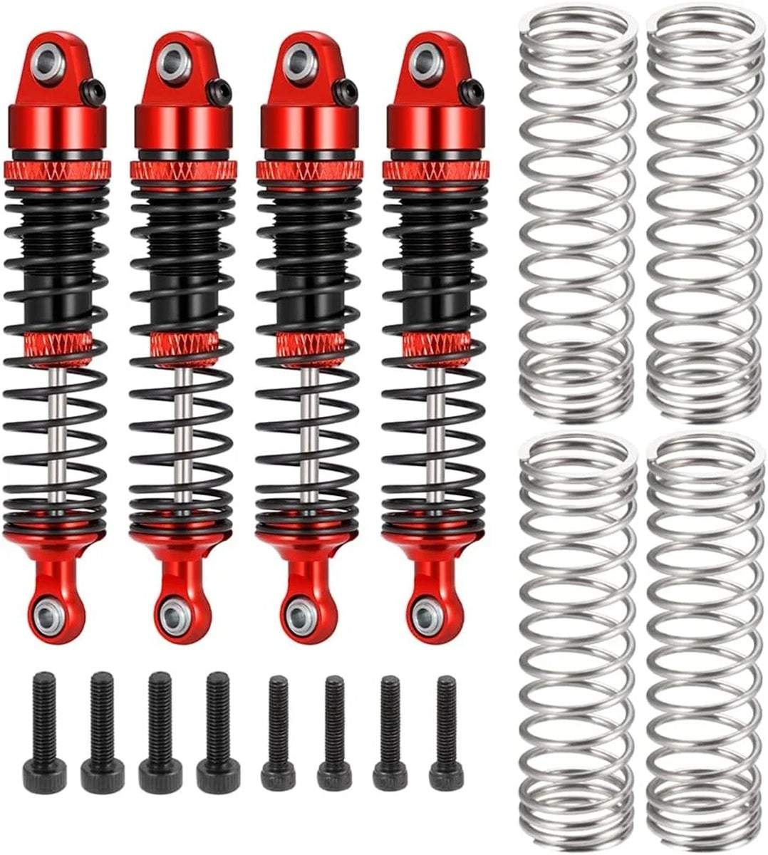 Power Hobby Arrma Grom Aluminum Shocks Red