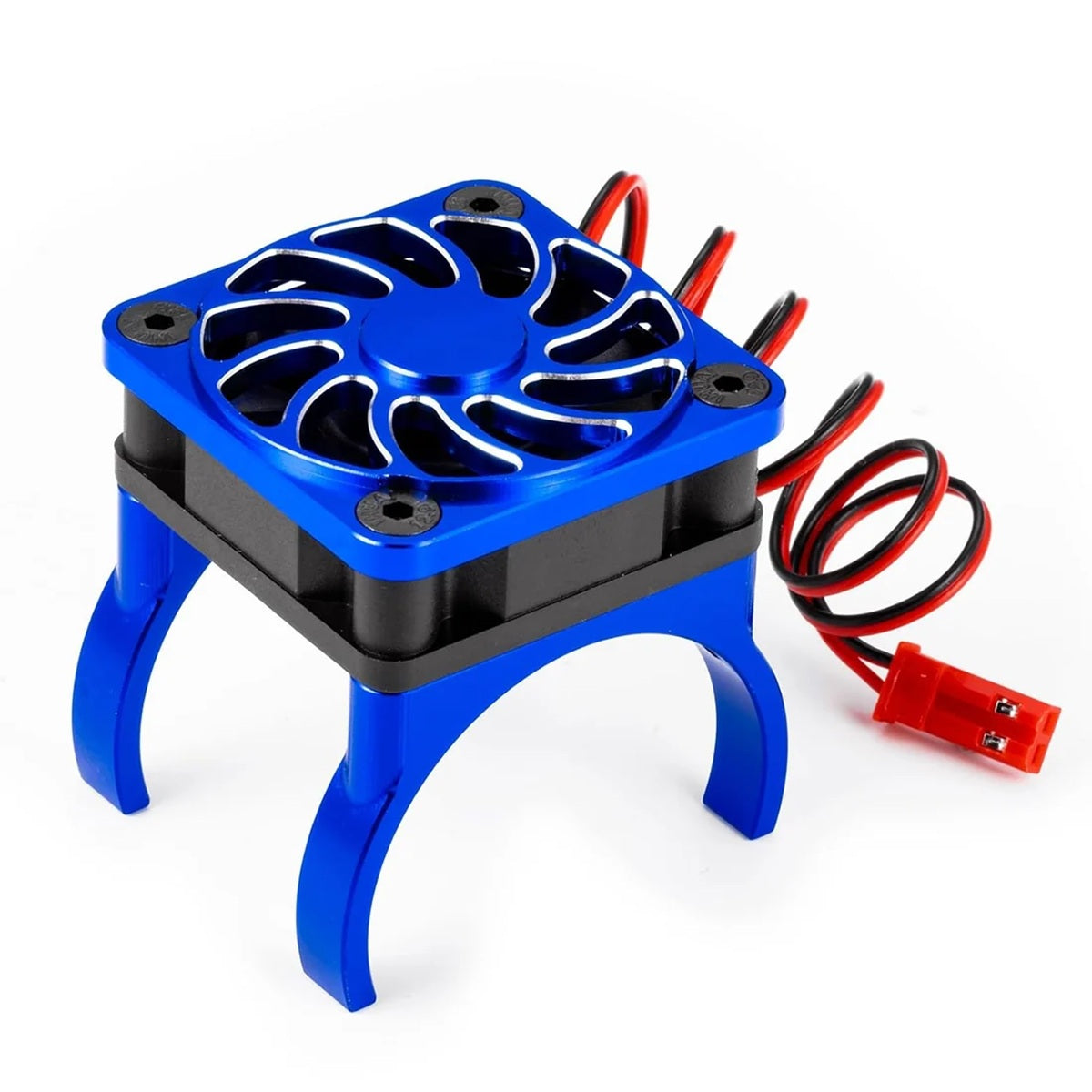 Power Hobby 35mm Aluminum Cooling Fan Blue