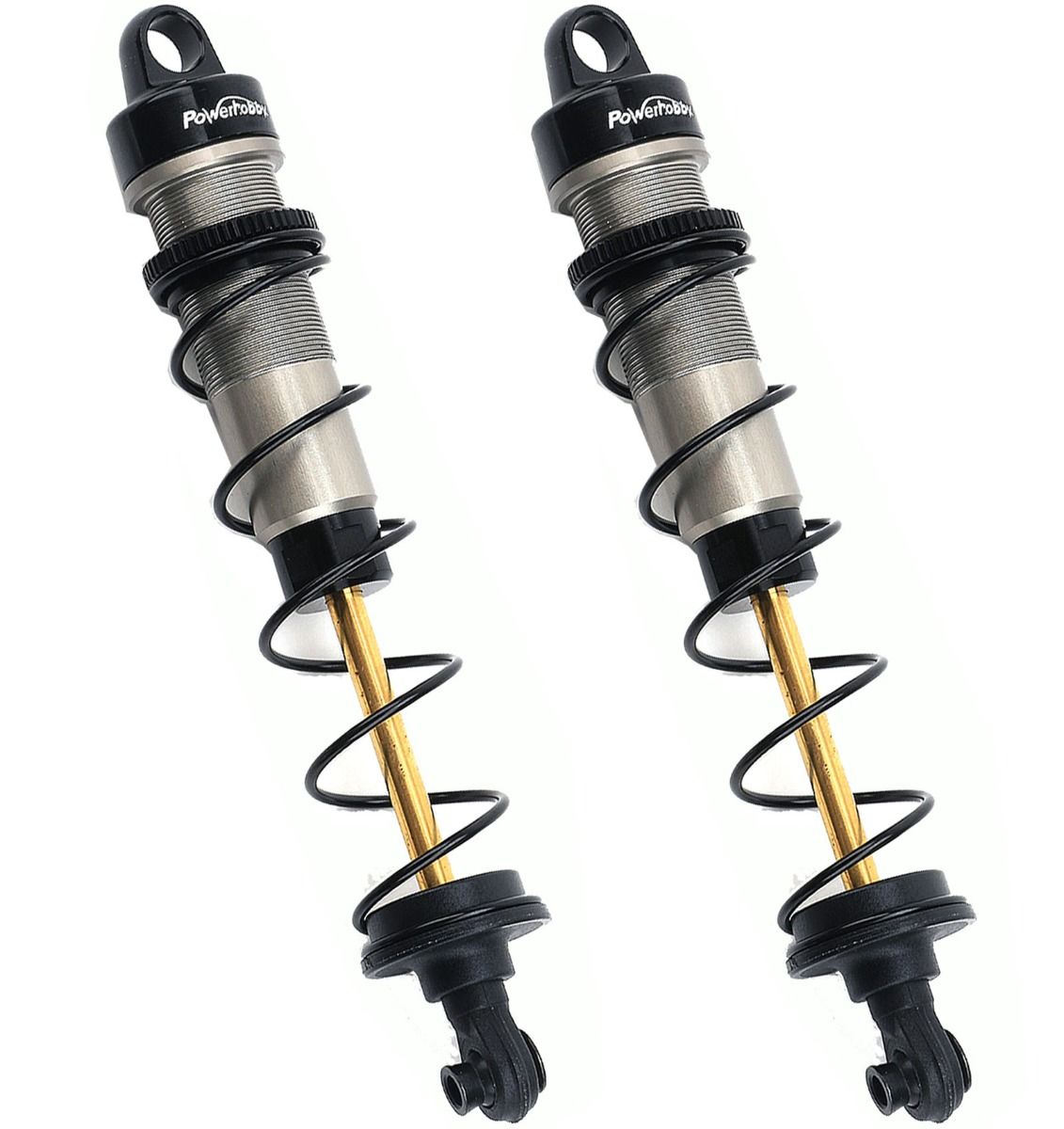 Powerhobby Assembled Rear Shocks 3.5mm Titanium Shaft Traxxas 1/10 2pcs