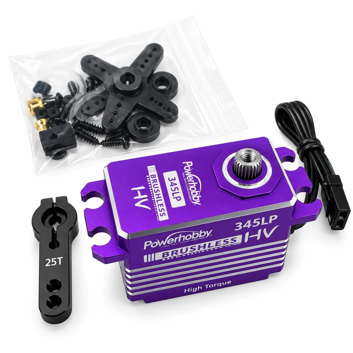 Power Hobby 345LP Low Profile Servo Purple