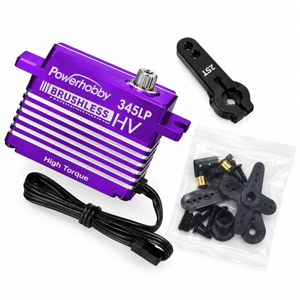 Power Hobby 345LP Low Profile Servo Purple - image 2