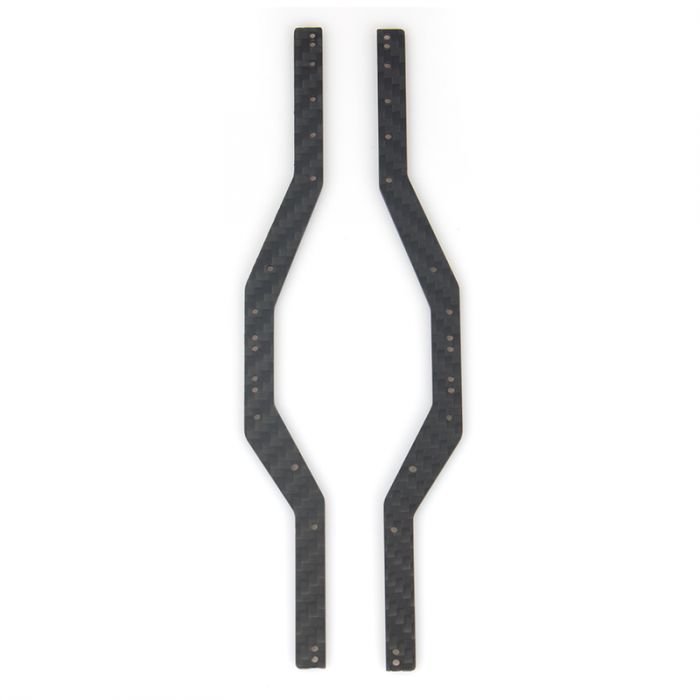 Powerhobby Axial SCX24 Deadbolt C10 JLU Betty Carbon Fiber Frame Rail set